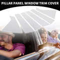 6pcs Pillar Window Trim Cover Chrome Silver for Chevrolet Impala (2014–2020)
