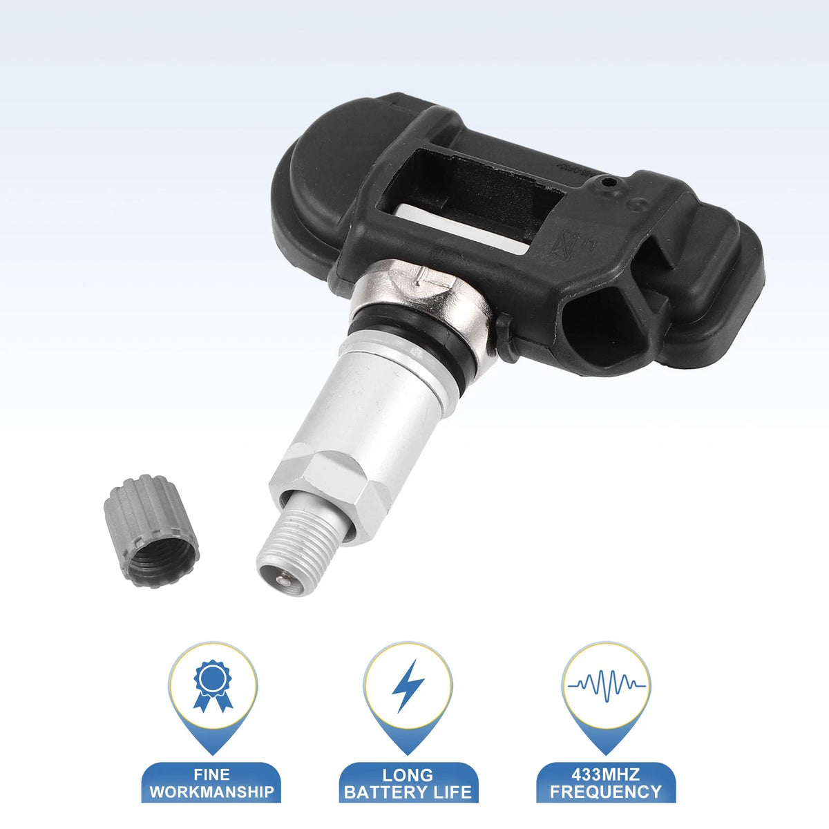 4 Tire Pressure Monitoring System Sensors for Mercedes-Benz A Class (2013–2018)