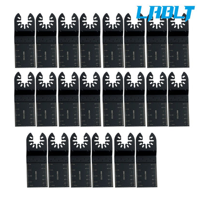 Set of 50 Quick Release Titanium Oscillating Tool Blades for Universal Use