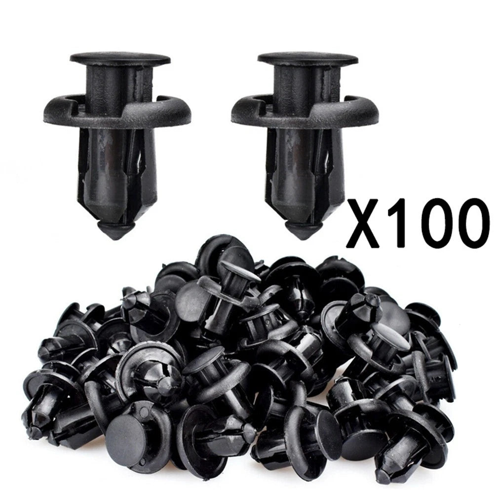 Auto Fastener Clip for (2010–2023) - Black Nylon Rivet