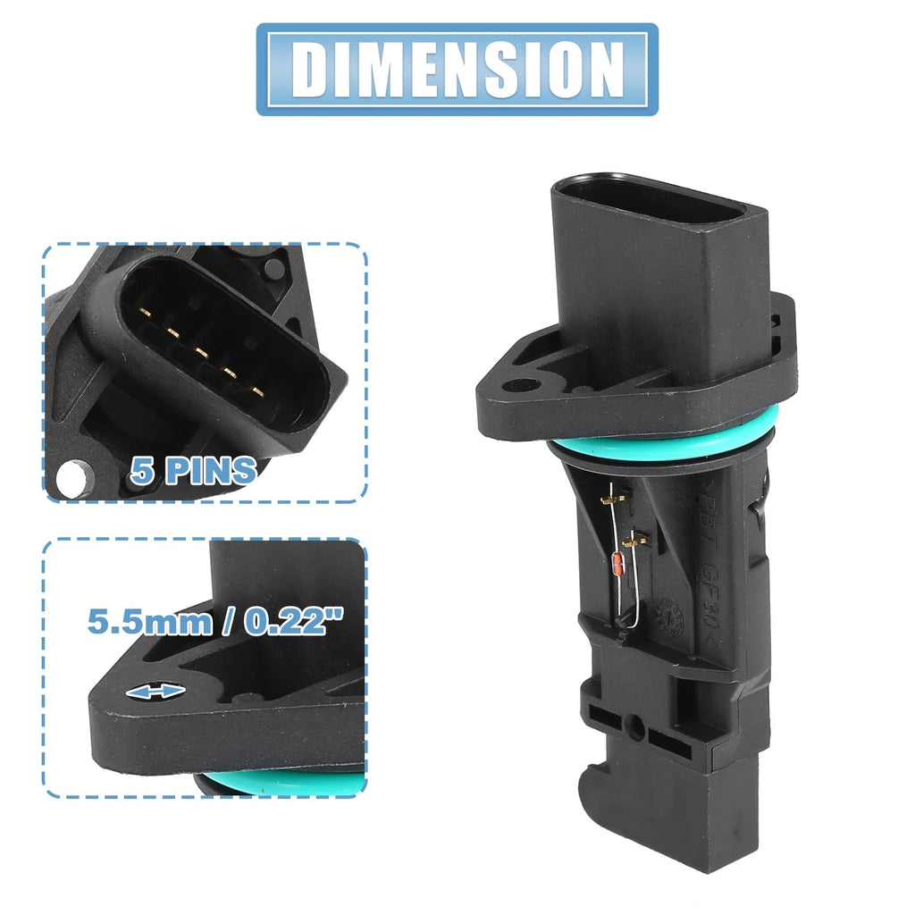 Mass Air Flow Sensor Replacement for Volkswagen Beetle (2012–2018)