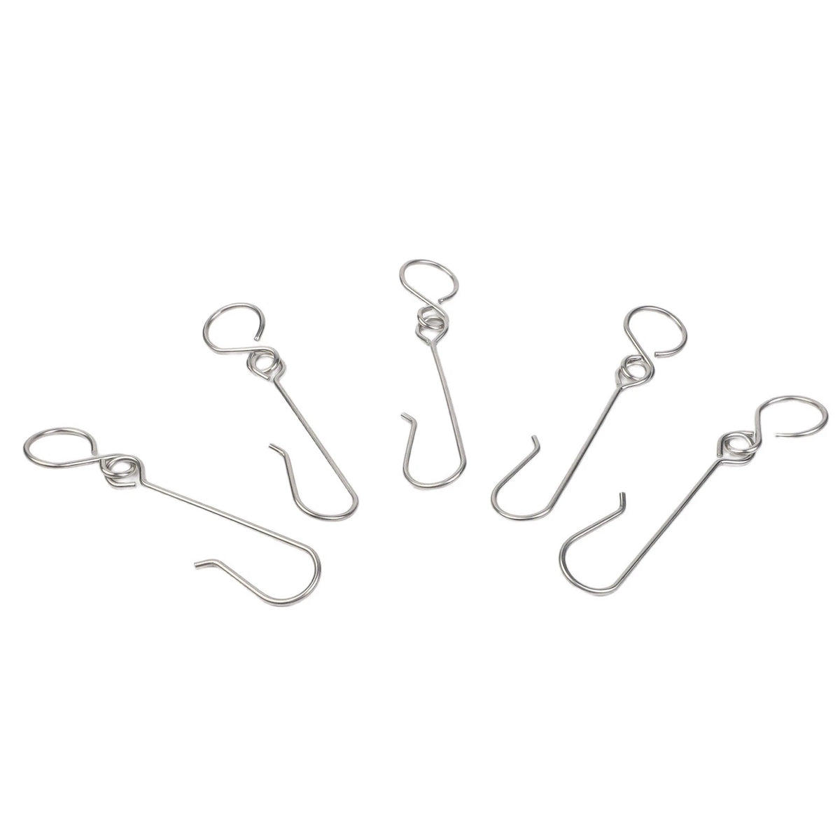 5PCS Stainless Steel Hook for MAPP Propane Bottles (Outdoor Use)