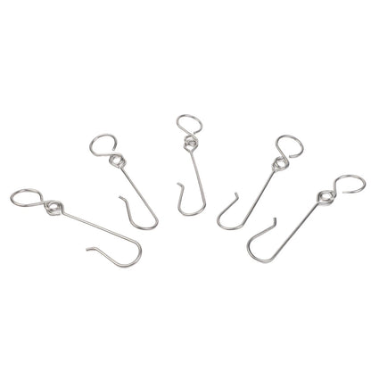 5PCS Stainless Steel Hook for MAPP Propane Bottles (Outdoor Use)