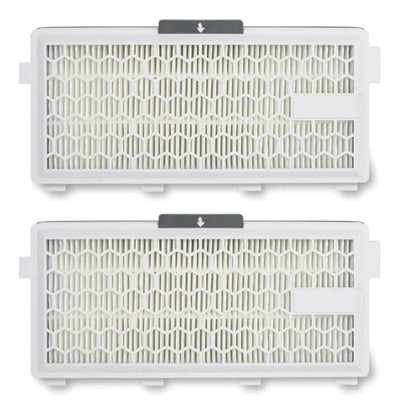 2X HEPA Replacement Filters for Miele AirClean Complete C3, Compact C2