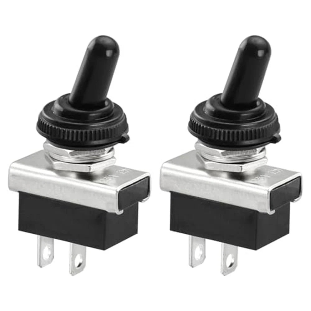 Toggle Switch Waterproof Design Set of 2 for Easy Installation