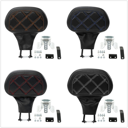 Driver Backrest Pad for Harley Touring Road Street Glide FLHX (1988–2023)