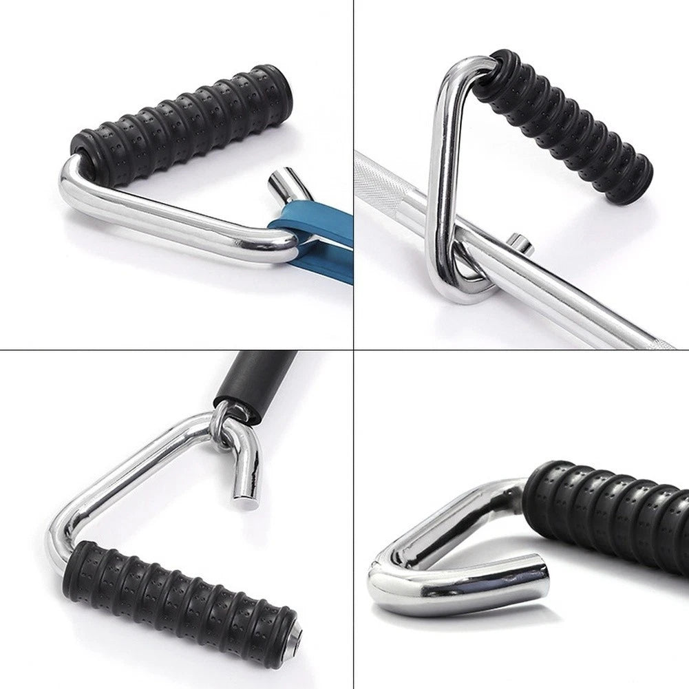 Fitness Equipment Handle for Pull Downs (Compact 13x3 8x14cm)