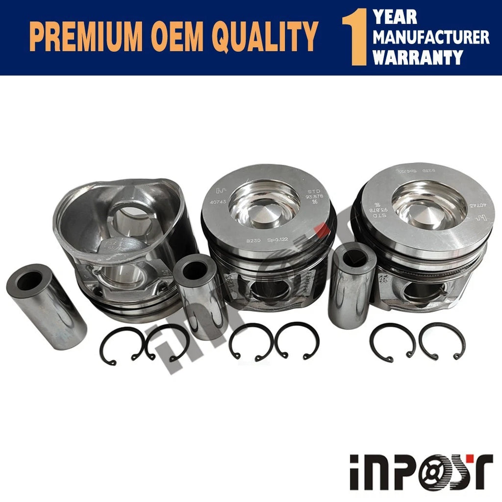 BF3M2011 STD Piston with Ring for Deutz F3M2011 (Pin 26mm or 30mm)