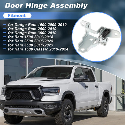 Front Left Lower Door Hinge for Dodge Ram 1500 2500 3500 (2009–2018) 68058518AC