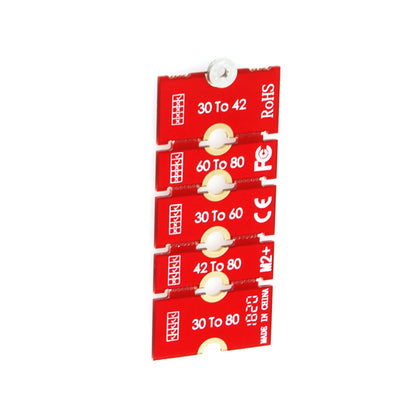 M.2 NVMe SSD Extension Converter Bracket for Various Lengths (2230–2280)
