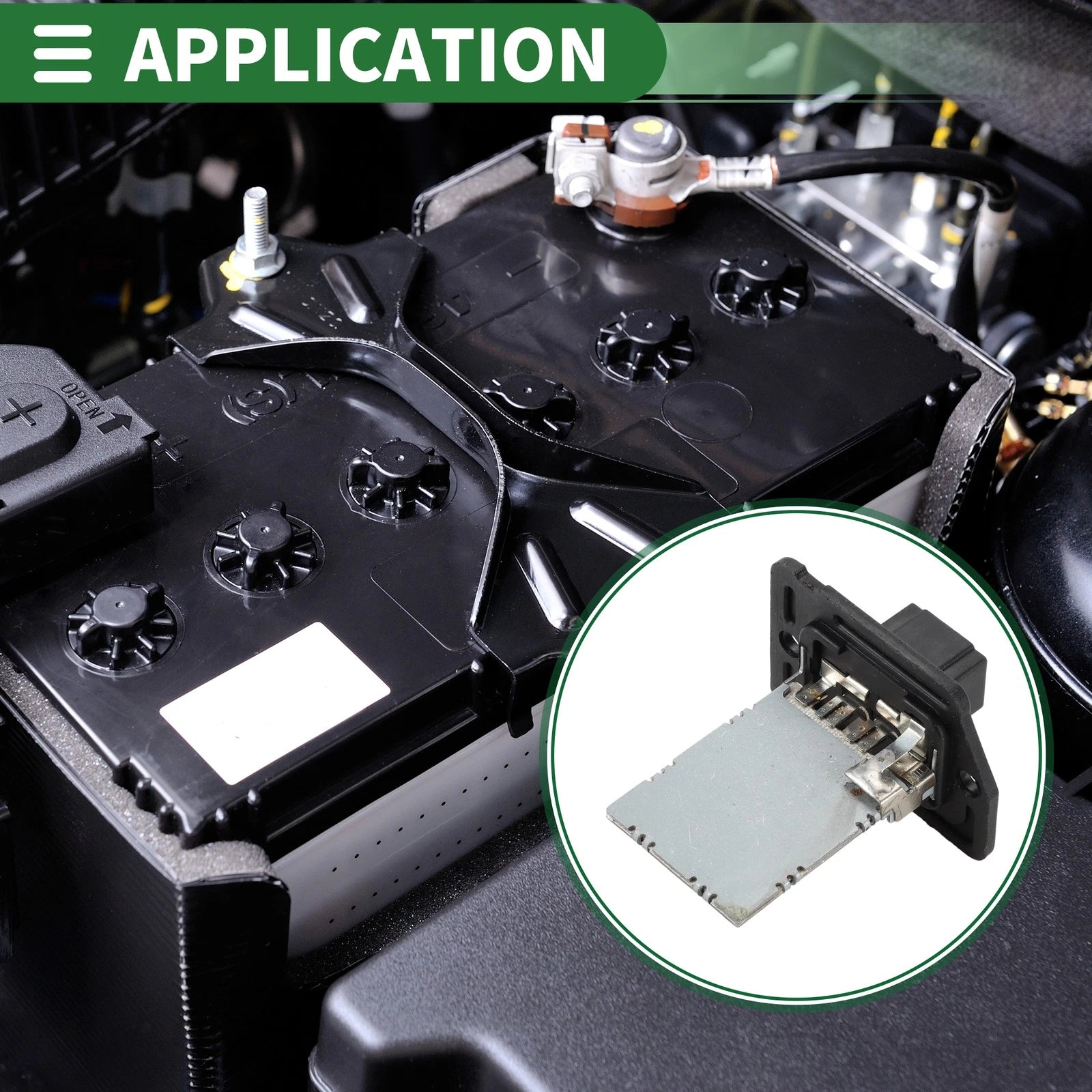 HVAC Blower Motor Resistor OEM Replacement for Hyundai Sonata (2005–2005)