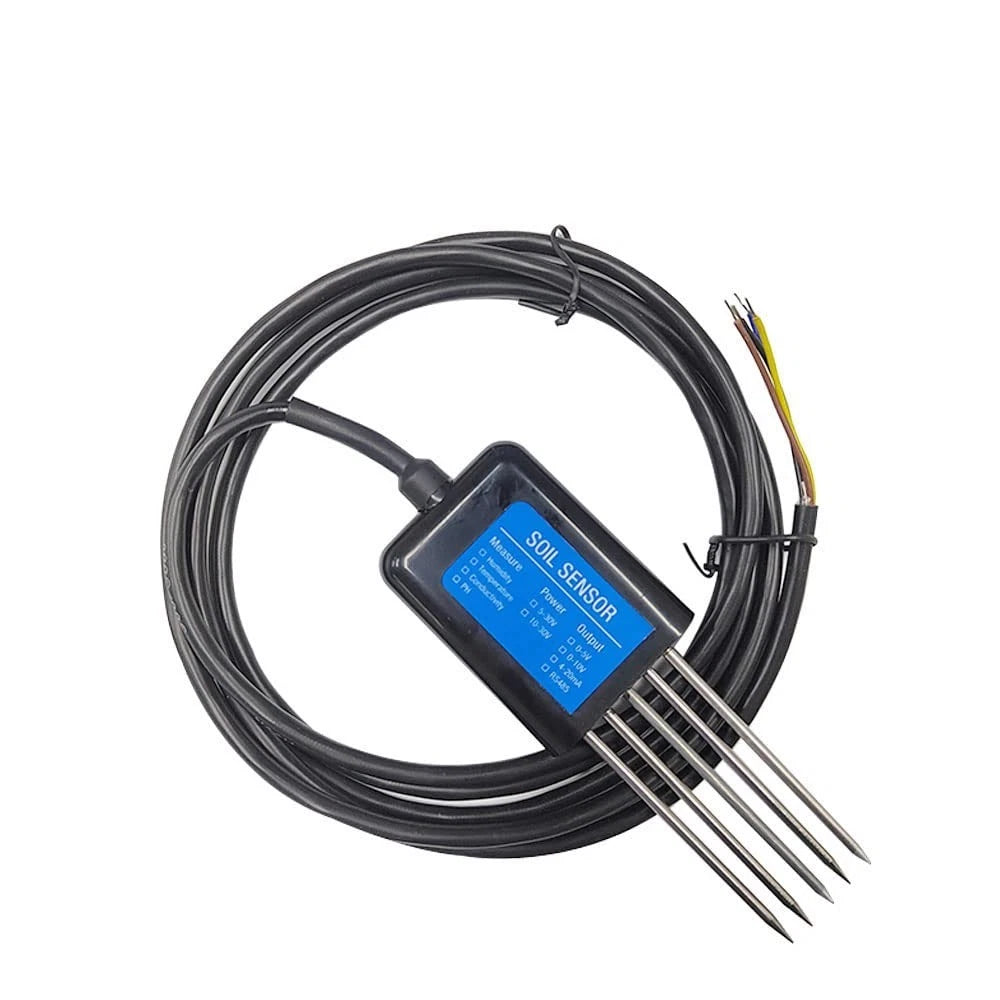 RS485 Soil pH Sensor for Soil Test (Temperature, Humidity, Conductivity)
