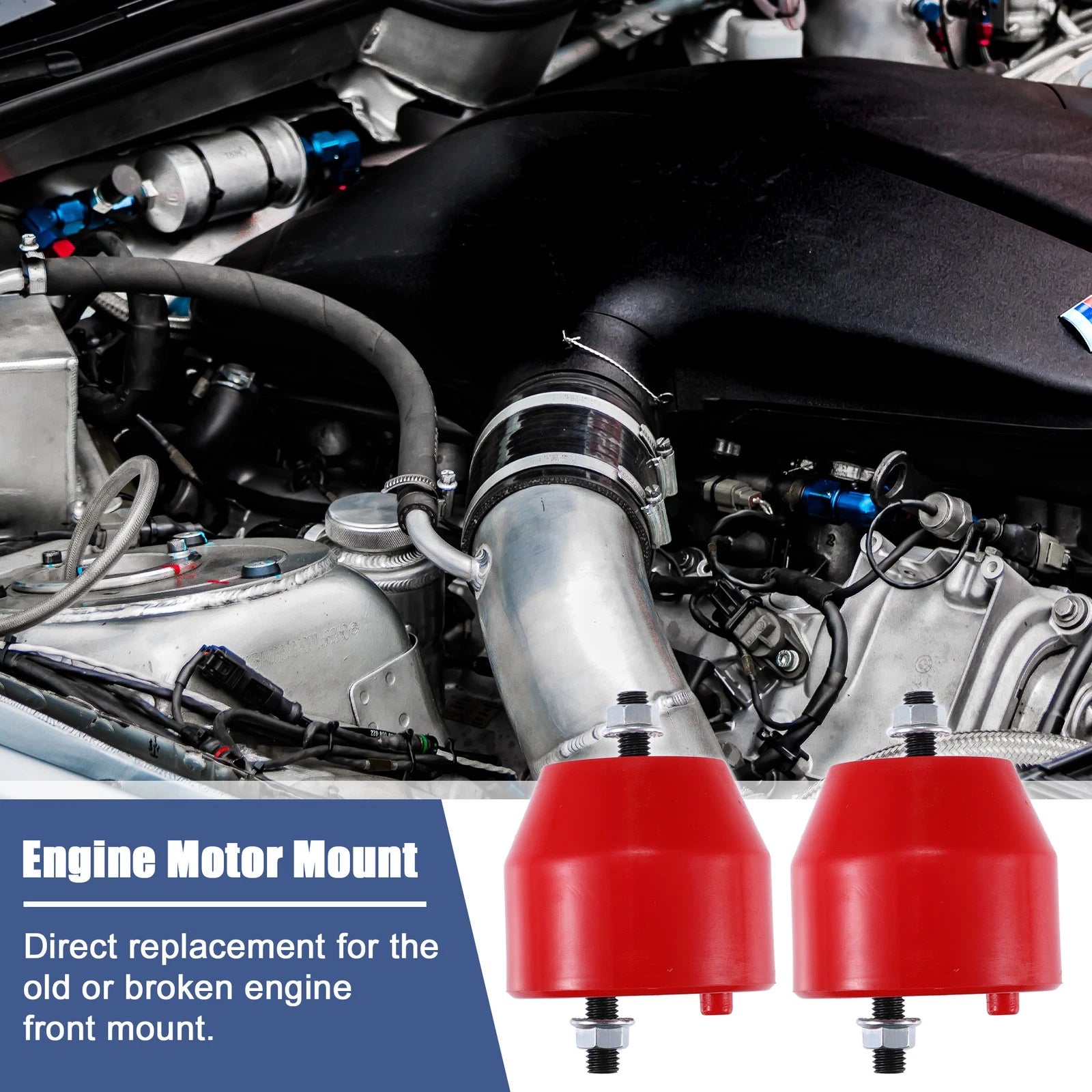 Front Engine Motor Mount Replacement Set for BMW E36 (1992–1999)