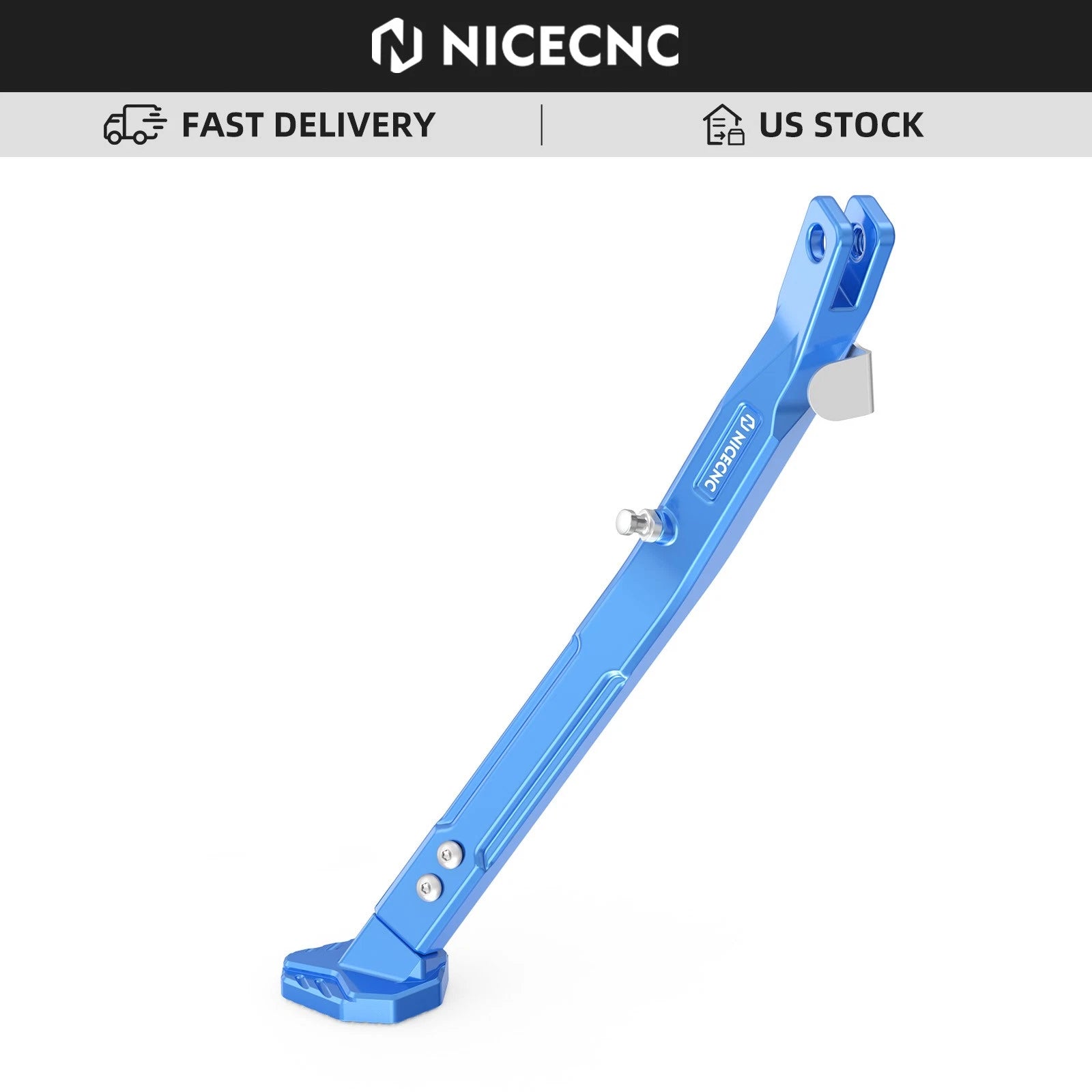 NICECNC Adjustable Kickstand for Suzuki DR-Z400 E S SM (2000–2024)