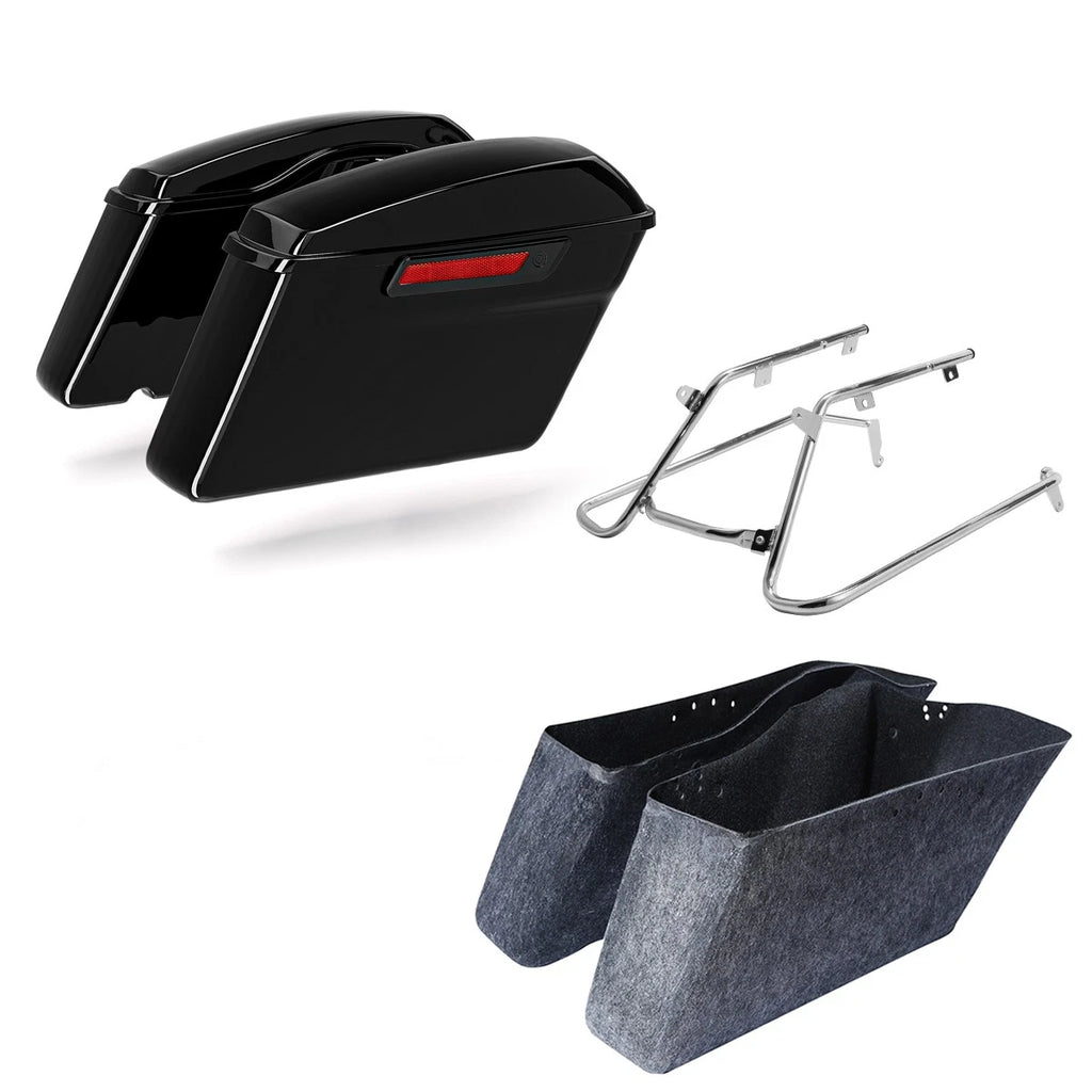Hard Saddlebags Conversion Brackets for Harley Fat Boy Breakout (2018–2025)