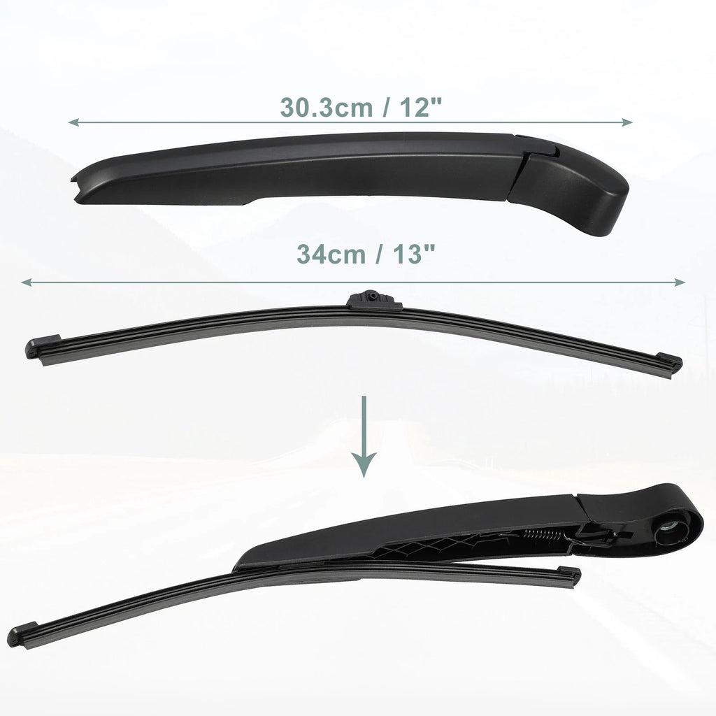 Rear Back Windshield Wiper Arm Set Replacement for BMW X1 F48 (2015–2022)