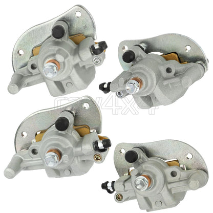 Front & Rear Brake Calipers for Yamaha Grizzly 550 (2009–2014) Grizzly 700 (2007–2020)