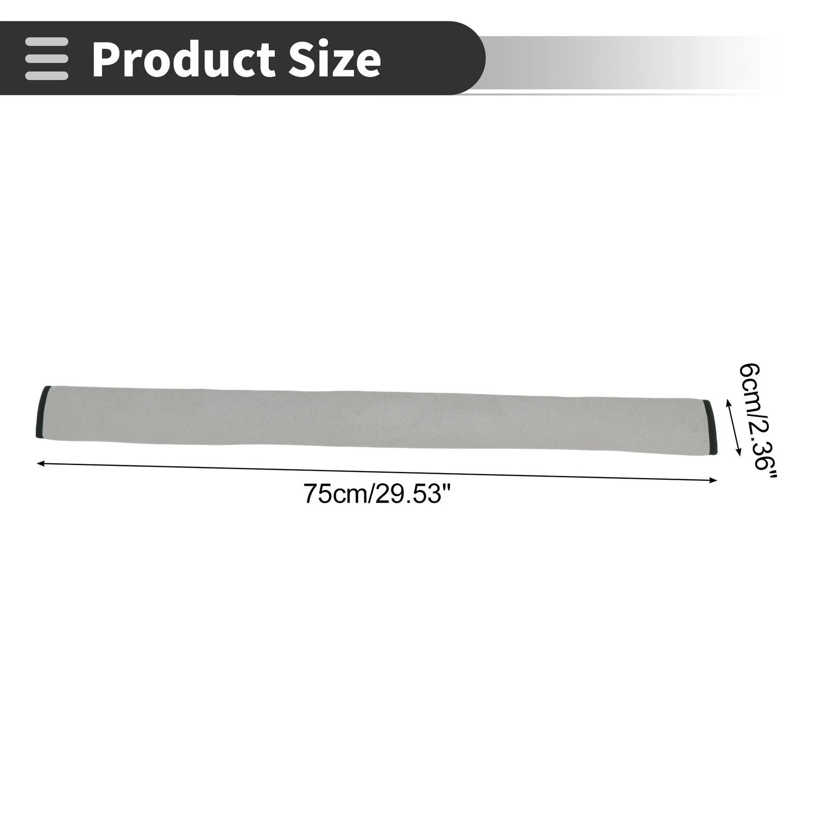 Seat Belt Cover Pad for Universal Fit (75cm)