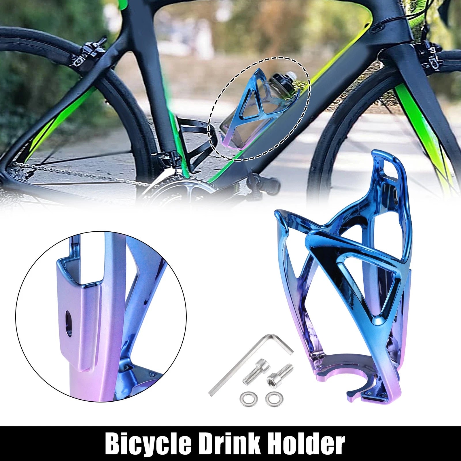 Bike Water Bottle Cage Holder Set Replacement for Bicycle (2010–2025)