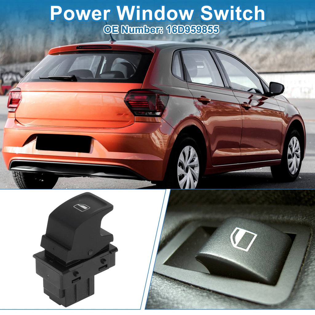 Passenger Side Power Window Switch for Volkswagen Sagitar (2010–2018)