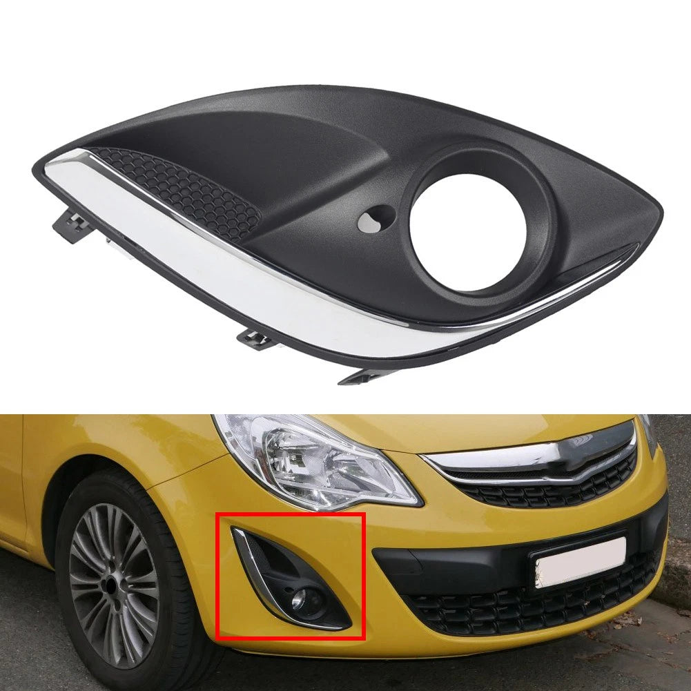Right Front Bumper Foglight Cover for Opel Corsa D (2011–2014)