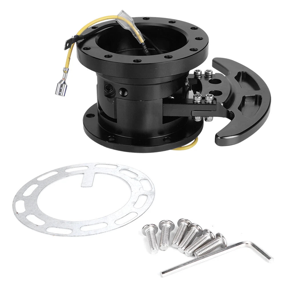 Quick Release Steering Wheel Hub Kit for Universal Racing Vehicles