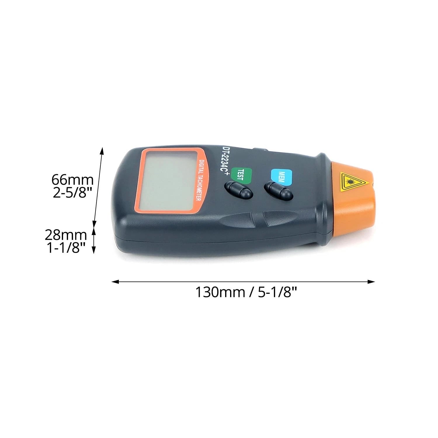 LCD Digital Tachometer for Universal Use (Portable)