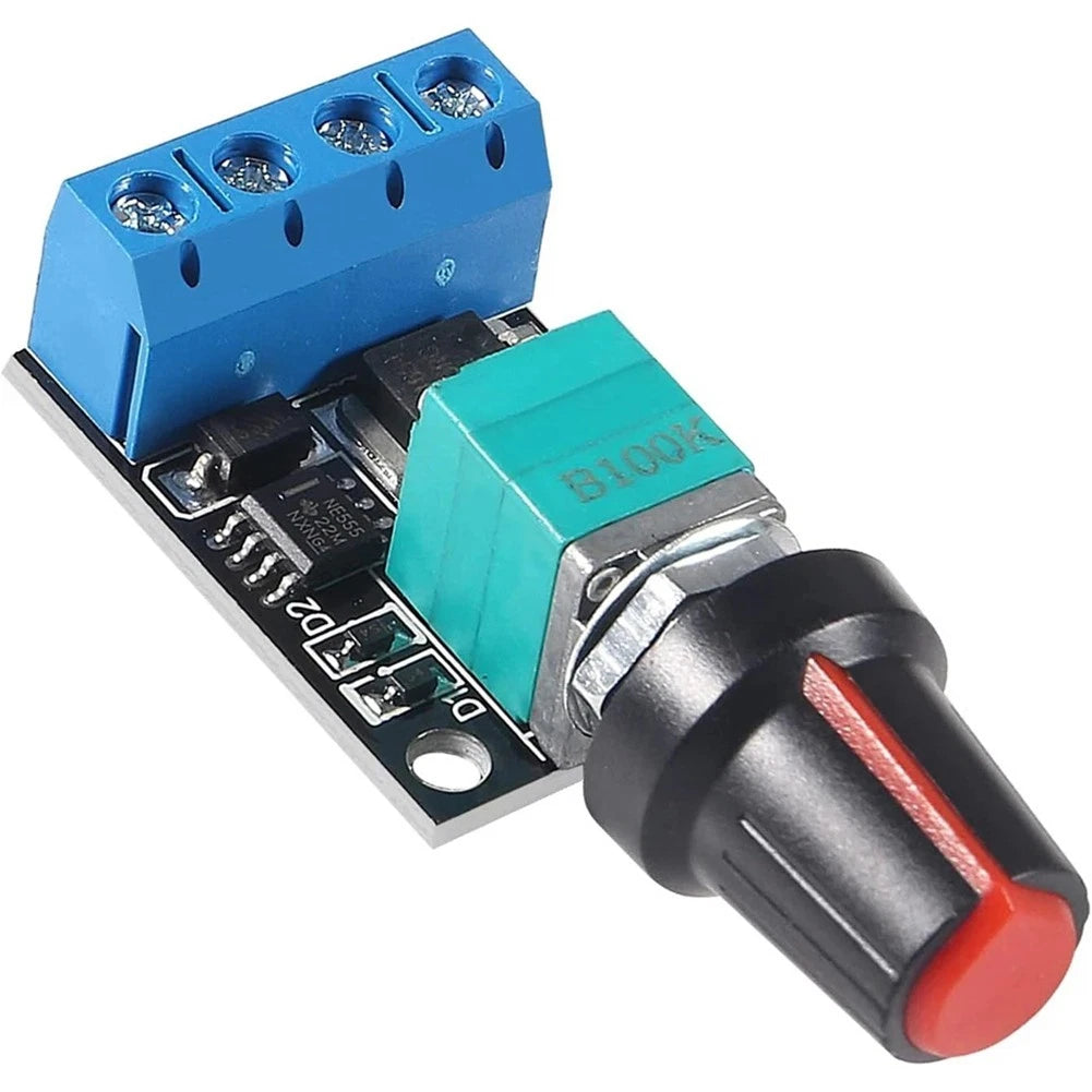DC Motor Speed Controller 516V10A with Voltage Regulation and LED Dimming