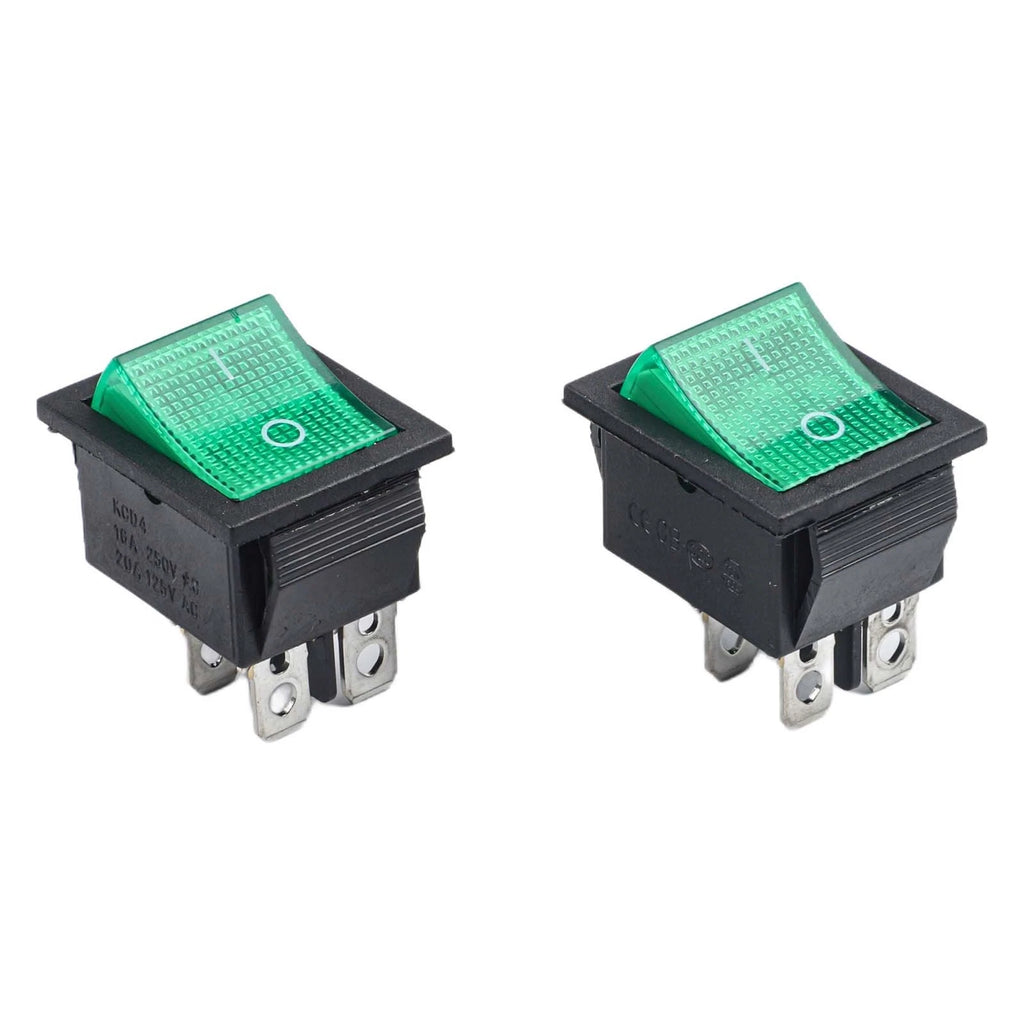 2X KCD4 Rocker Switch 30A 250V for Numatic Vacuum