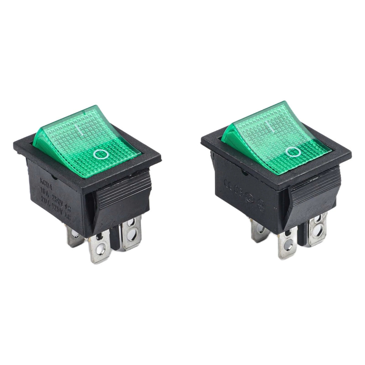 2X KCD4 Rocker Switch 30A 250V for Numatic Vacuum