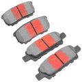 2 Rear Disc Rotors + Brake Pad Set for Lancer CH (2003–2007) VR-X 5 Stud