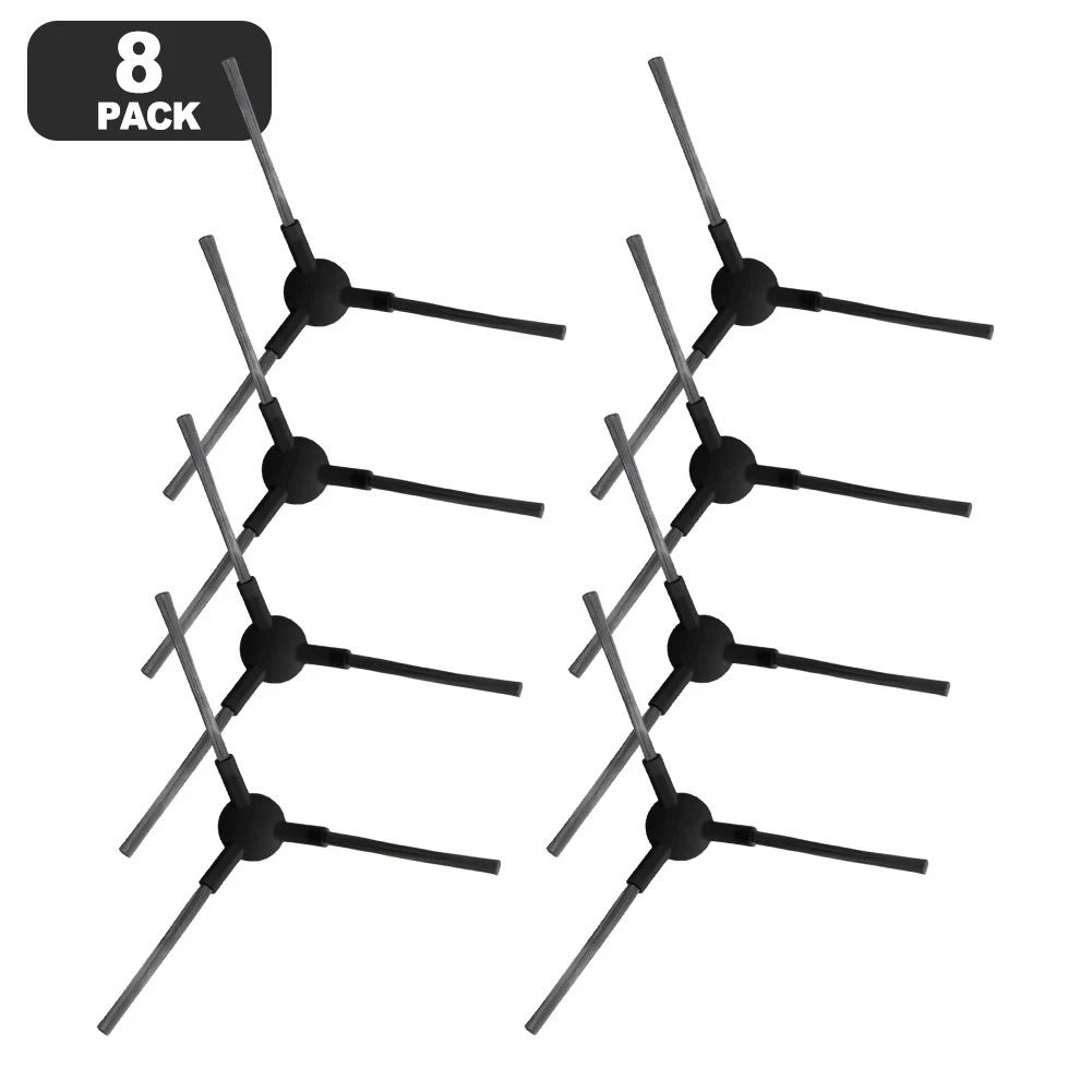 Set of 6 Replacement Side Brushes for Uninell UR3 Robot Vacuum Cleaner