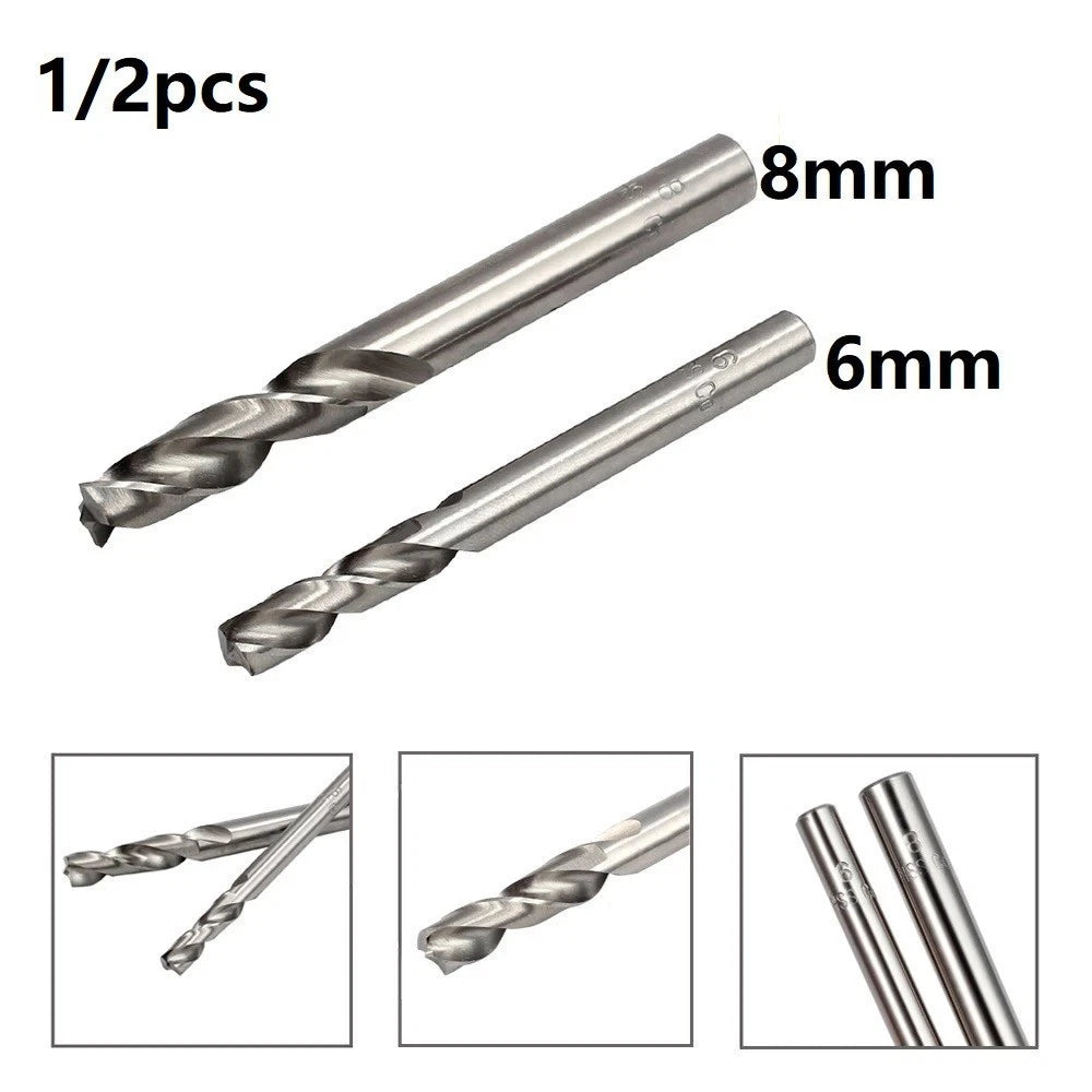 Spot Weld Drill Bit Set for Automotive Applications (Cobalt Tip)