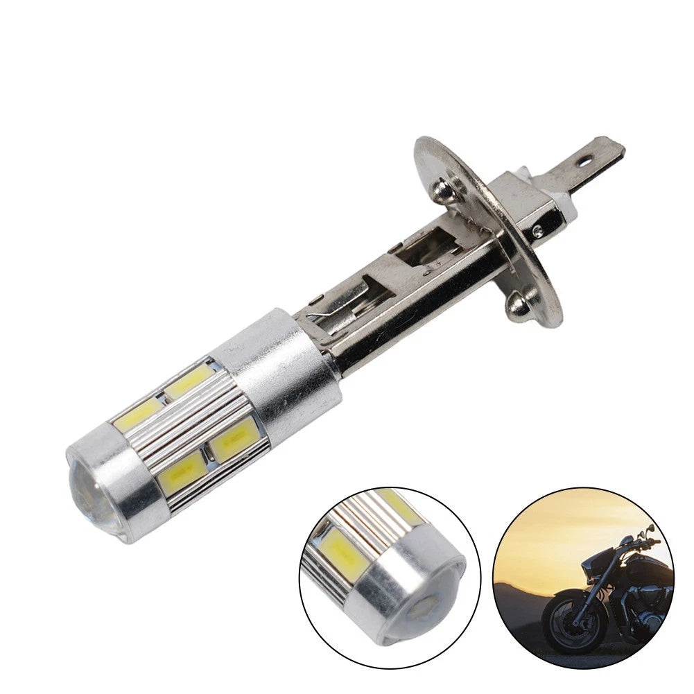 2X LED Headlight Fog Light 33 For Motorcycle (6000K)
