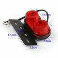 LED Rear Tail Light Brake Indicator for Motorcycle (12V) T9
