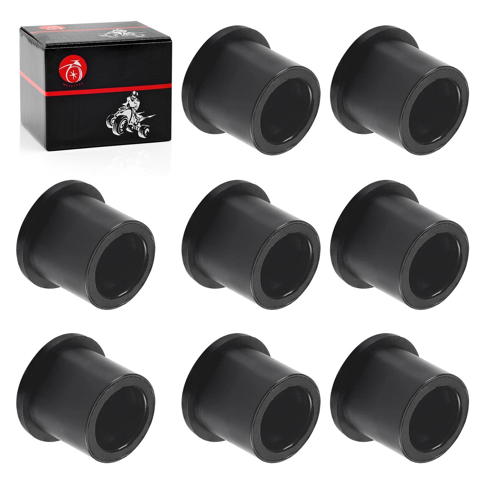 8pcs Front A-Arm Bushing Kit for Polaris RZR 170, Phoenix 200 (2005–2021)