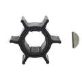 Water Pump Impeller with Key for Yamaha 2 Stroke 6hp 8hp (655-44352-09)