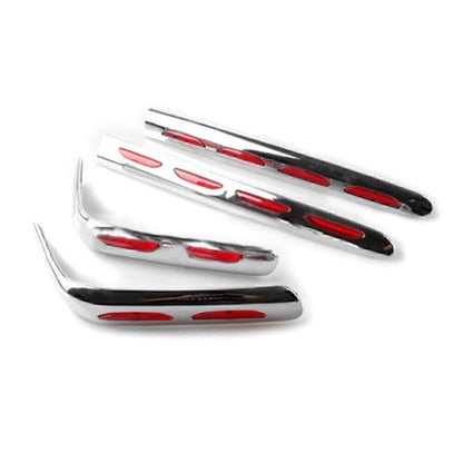 Chrome Lower Saddlebag Bars for Honda Goldwing GL1800 (2001–2011)