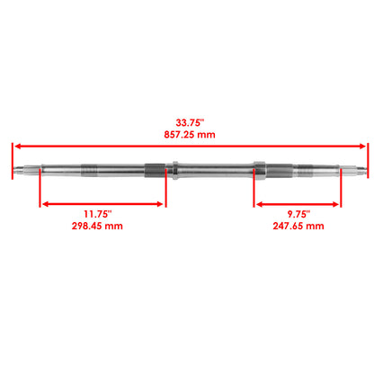 Rear Axle Shaft With Nuts for Honda Ridgeline (2006–2014)