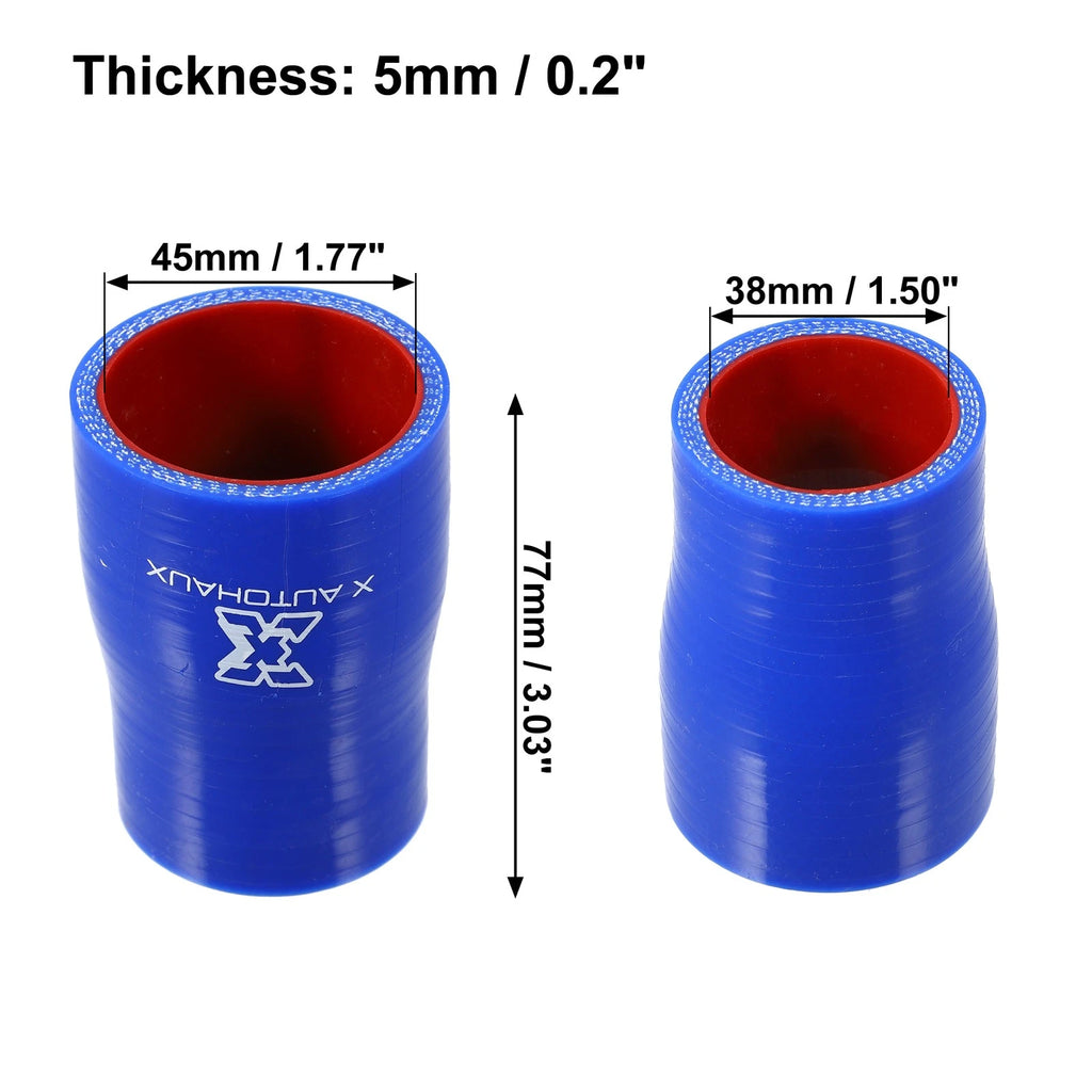 Silicone Car Reducer Coupler Intercooler Hose 38-45mm for Universal