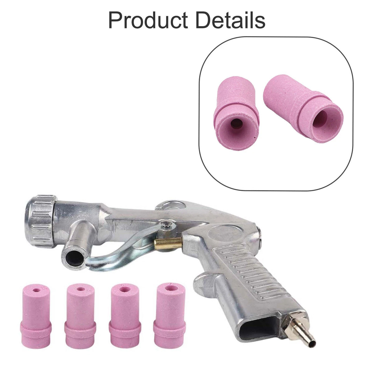 High Pressure Sandblasting Tool with 4 Nozzles for Superior Performance