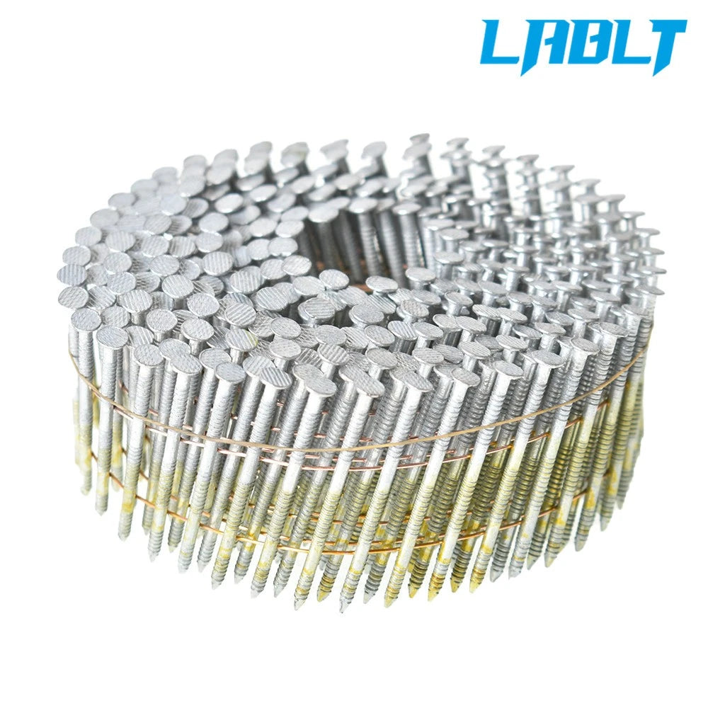 3600 Pcs Siding Nails 1-3/4 Inch 15 Degree Galvanized for