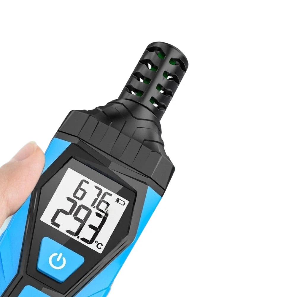 Handheld Temperature Humidity Meter for ABS Body (168x43x25mm)