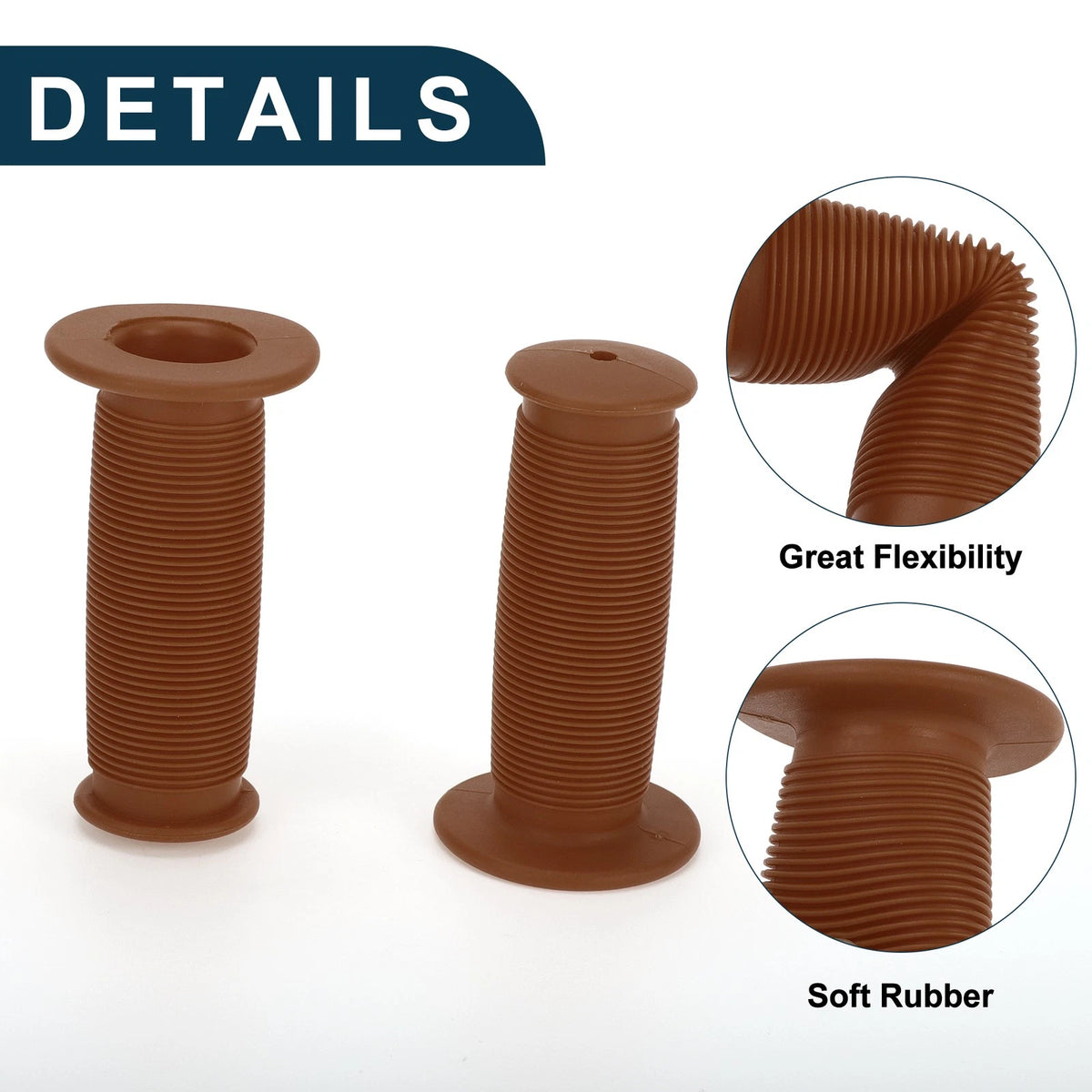 Bike Handlebar Grip Covers 85mm Lightweight Protection for MTB (Pair)