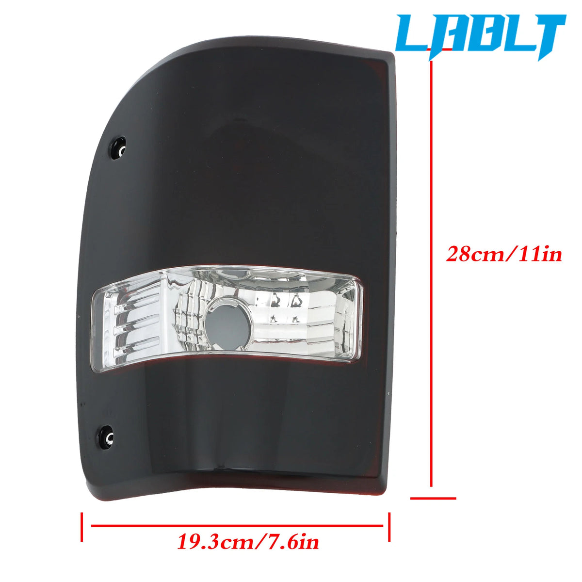 Set of 2 Dark Smoked Tail Lights for Ford Ranger (2001–2011)