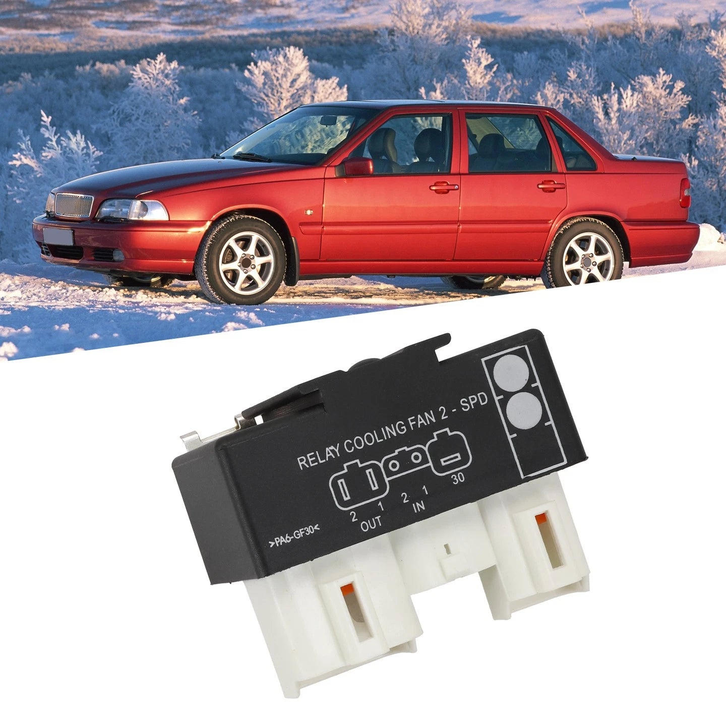 Cooling Fan Control Switch Relay for Volvo Vehicles
