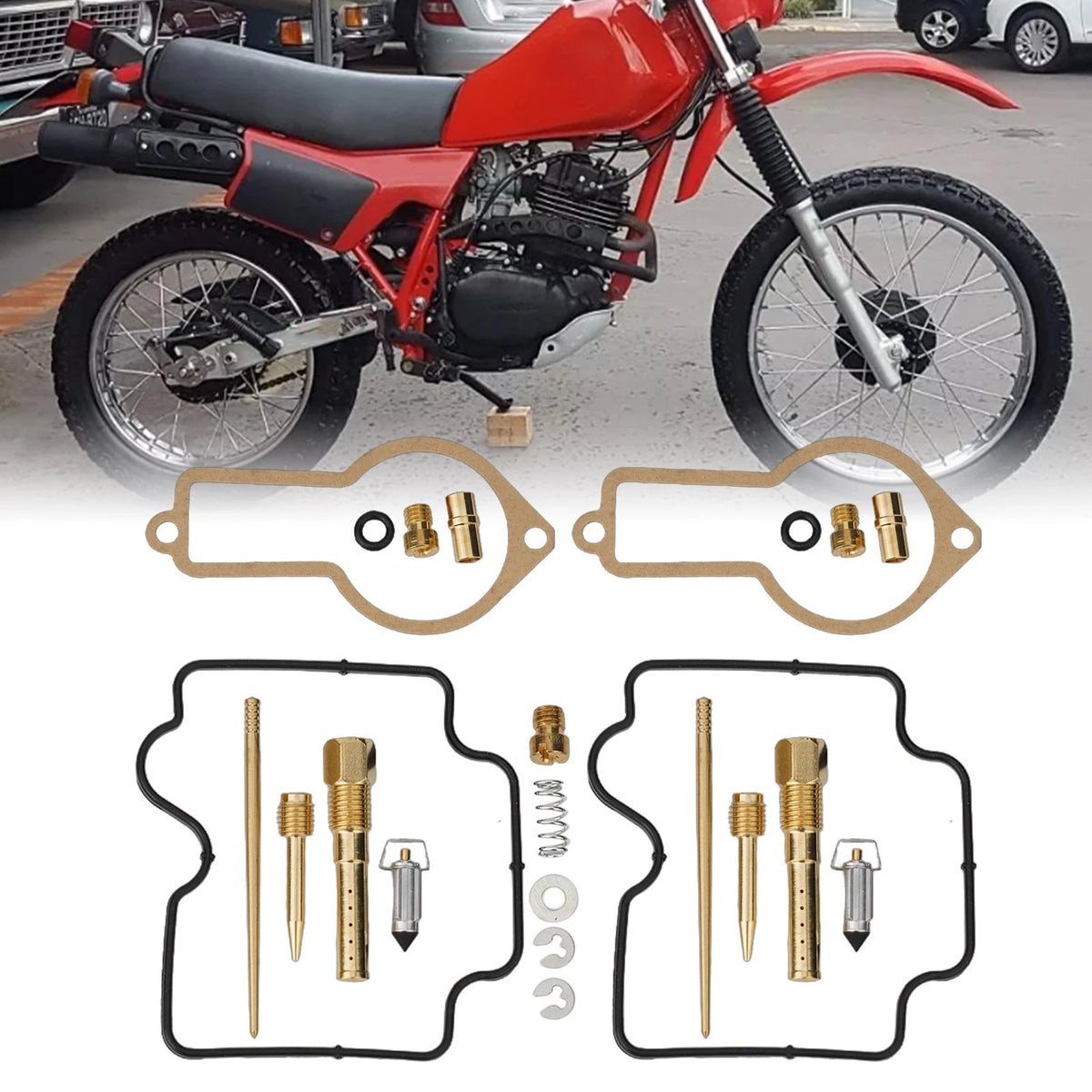 Deluxe Carburetor Rebuild Kit for XL250R (1983–1985)