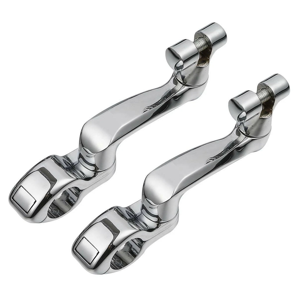 1 1/4" Adjustable Engine Guard Highway Foot Pegs for Harley (Fitment Specific)
