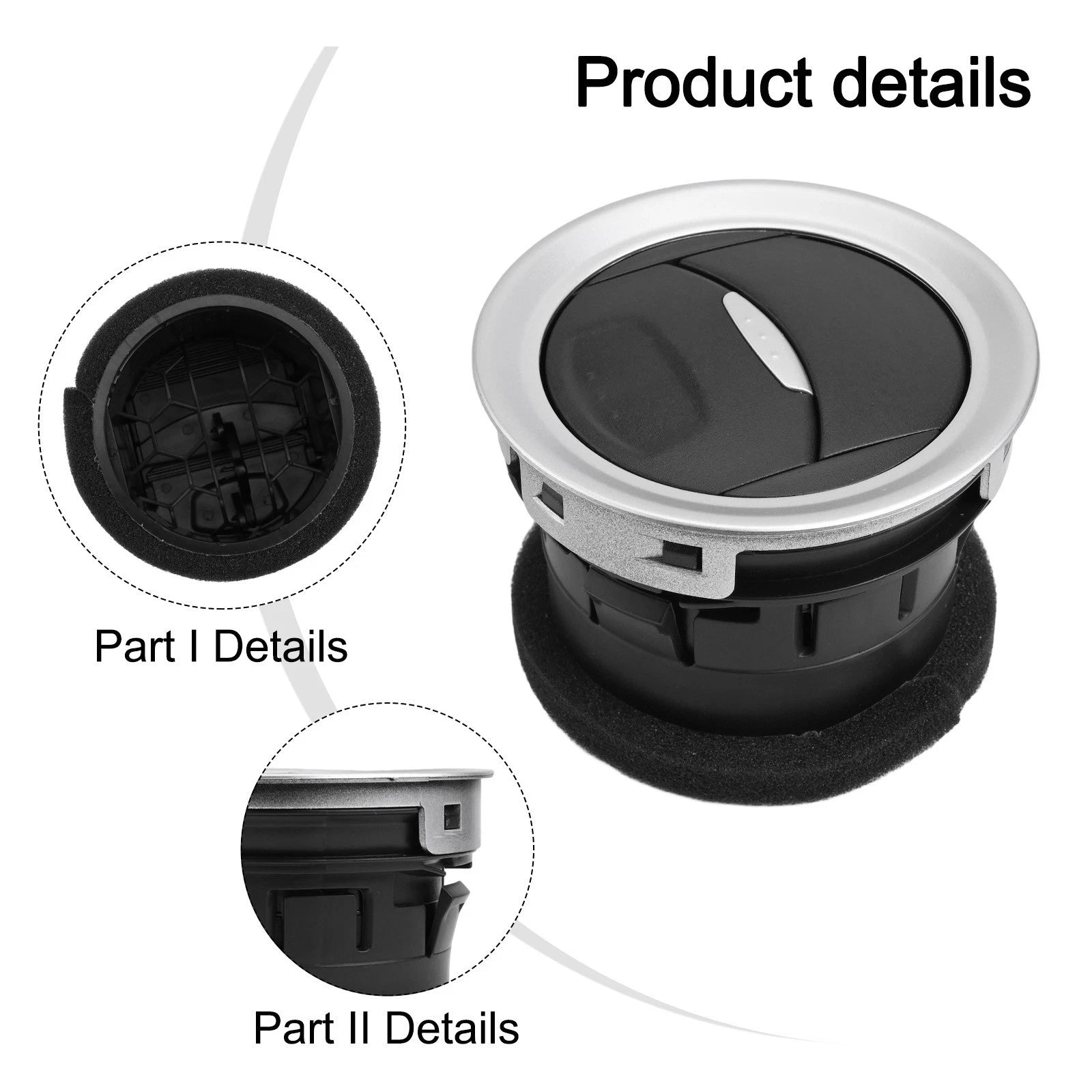 Dashboard Air Vent Grill for Ford Fiesta (2017)