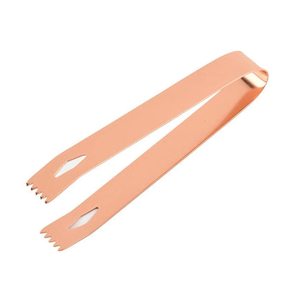 304 Stainless Steel Ice Tongs for Kitchen Use - Rose Gold Finish